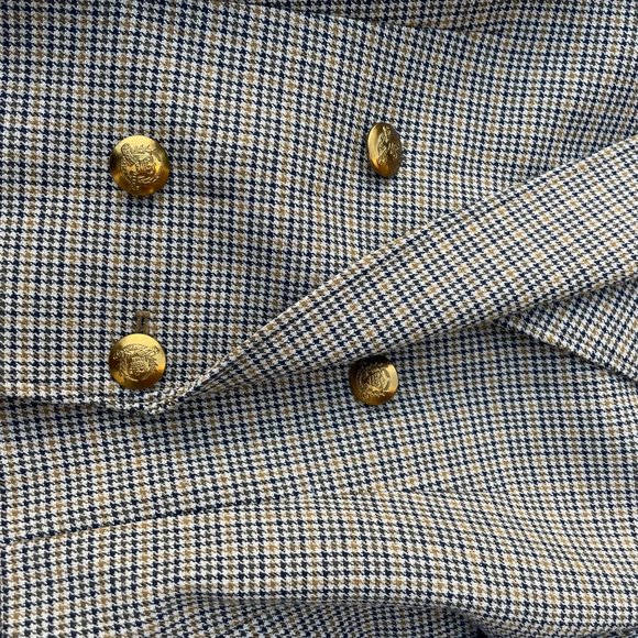 ❌SOLD❌A.L.C. Sedgwick Blazer Plaid Multi Jacket - Picture 6 of 10